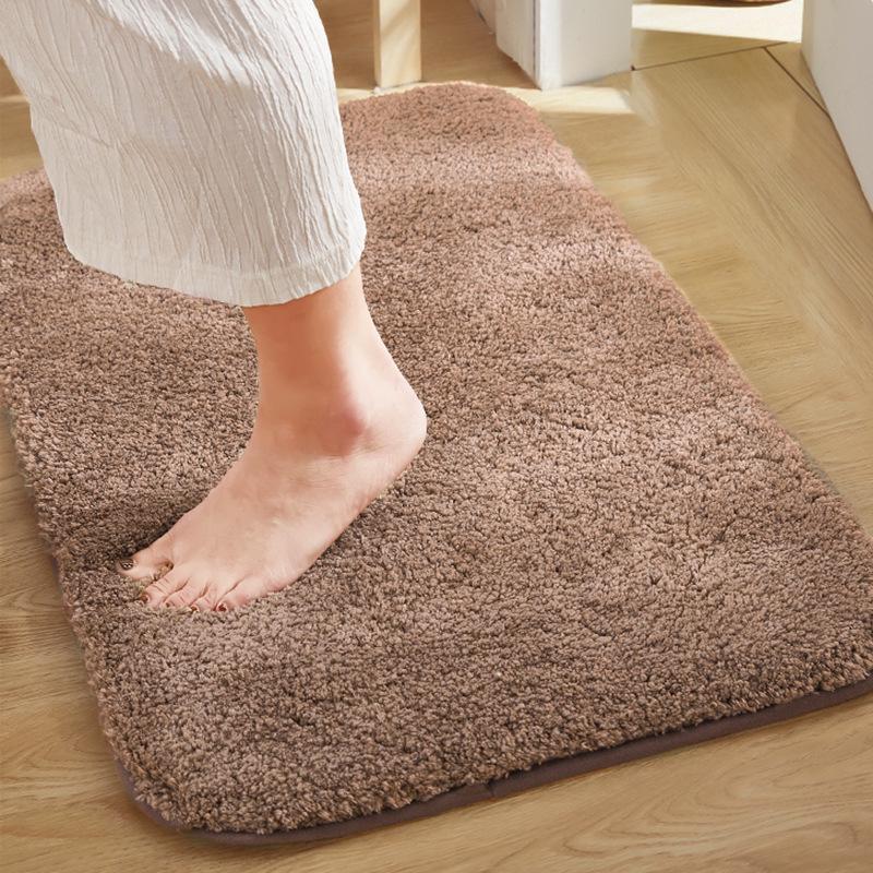Non-slip Bathroom Door Mats: Quick-Drying, Absorbent Floor and Toilet Carpets