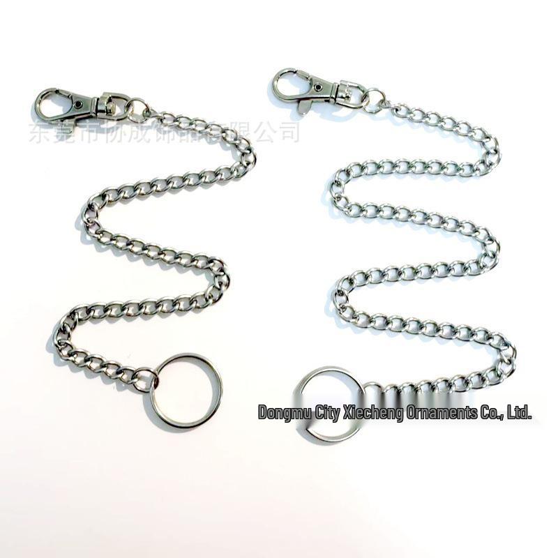 Stainless Steel Cross Keychain Lanyard and Jeans Waist Chain