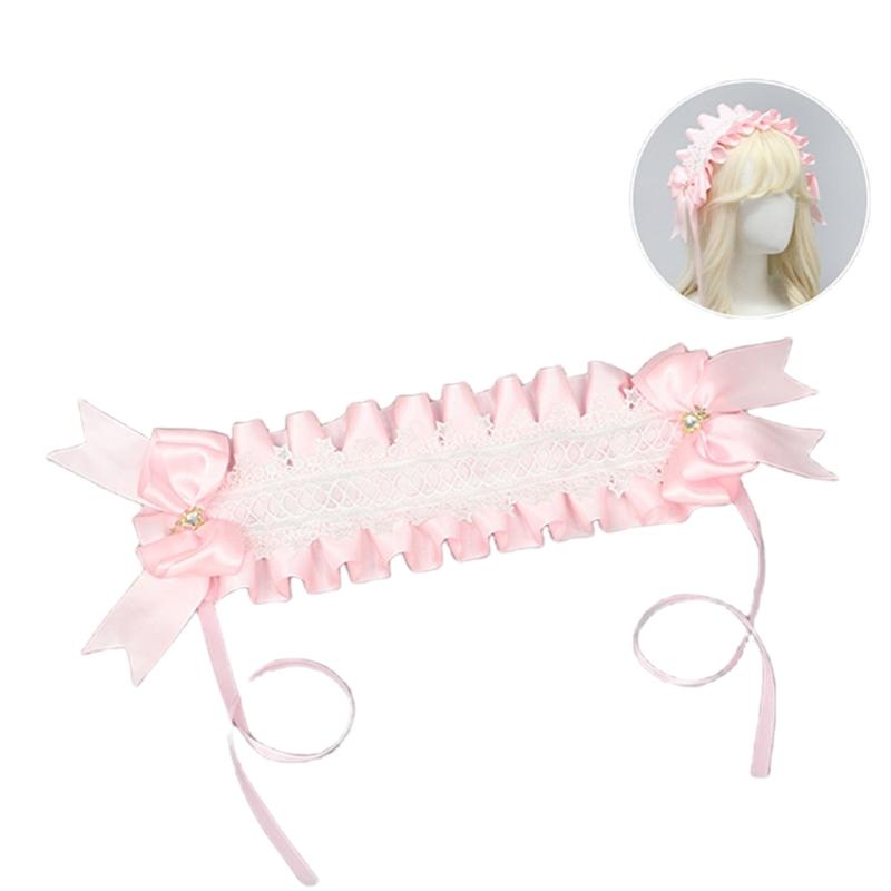 Bows Hairbands Adorkable Photo Props Halloween Anime Headbands Party Headpiece Fun Headbands for Music Festivals