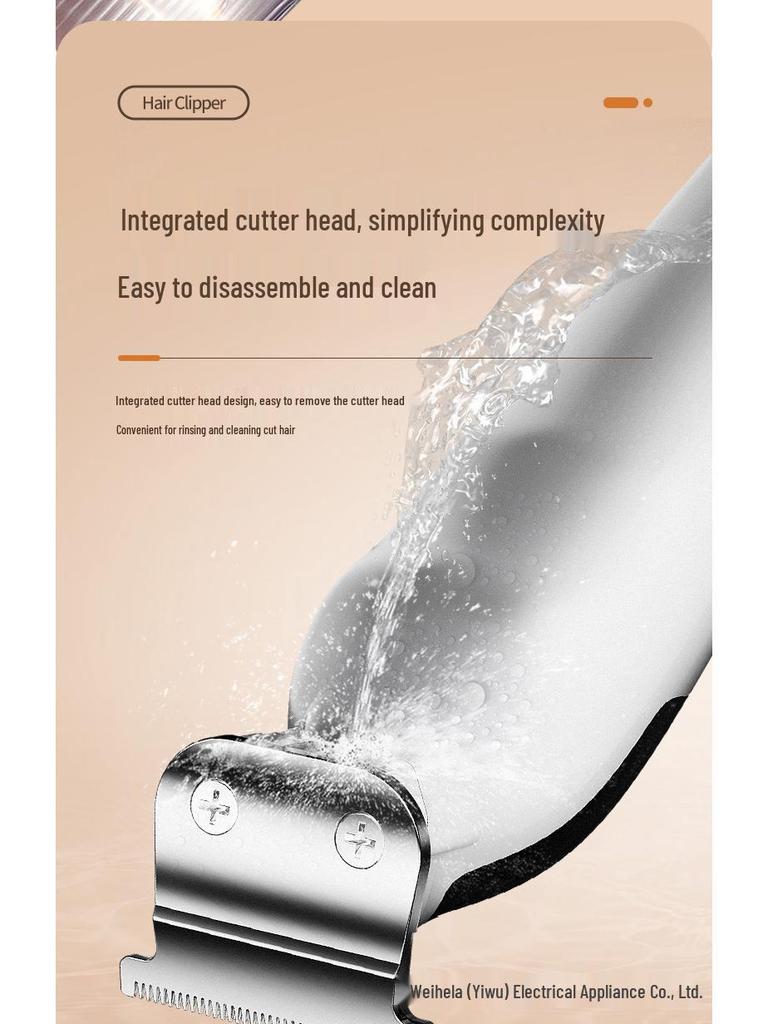 Pro Home Electric Hair Trimmer: Barber-Grade Clipper & Shaver