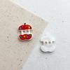 10Pcs Cute Cartoon Star Apple Resin Button Kid Sweater Cardigan Clothing Sewing Accessories Girls' Handmade Hair Clips DIY Decor