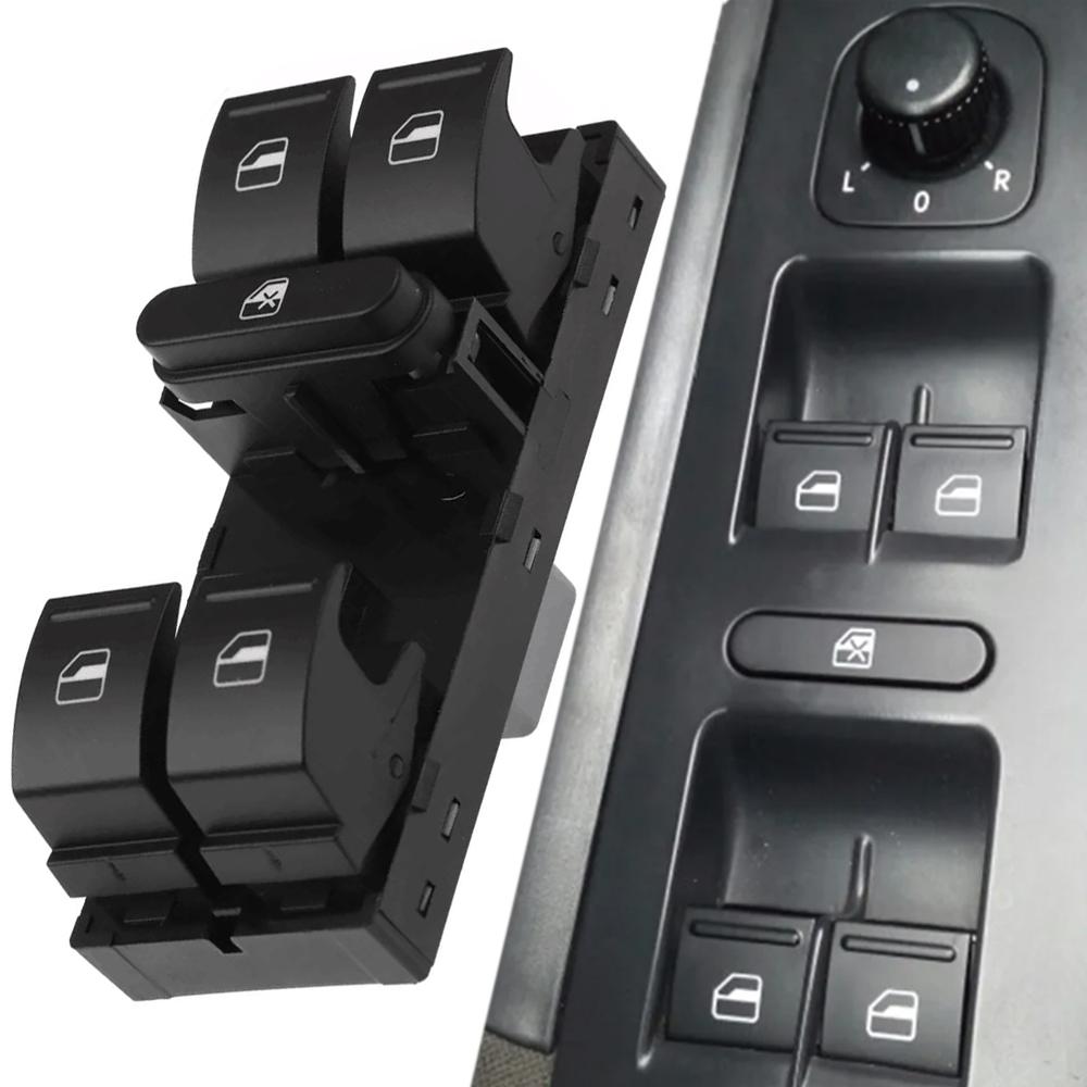 

Front Left Power Window Master Control Switch Button For VW Passat B6 Tiguan Golf Jetta CC Caddy Eos 2003-2011 1K4959857B