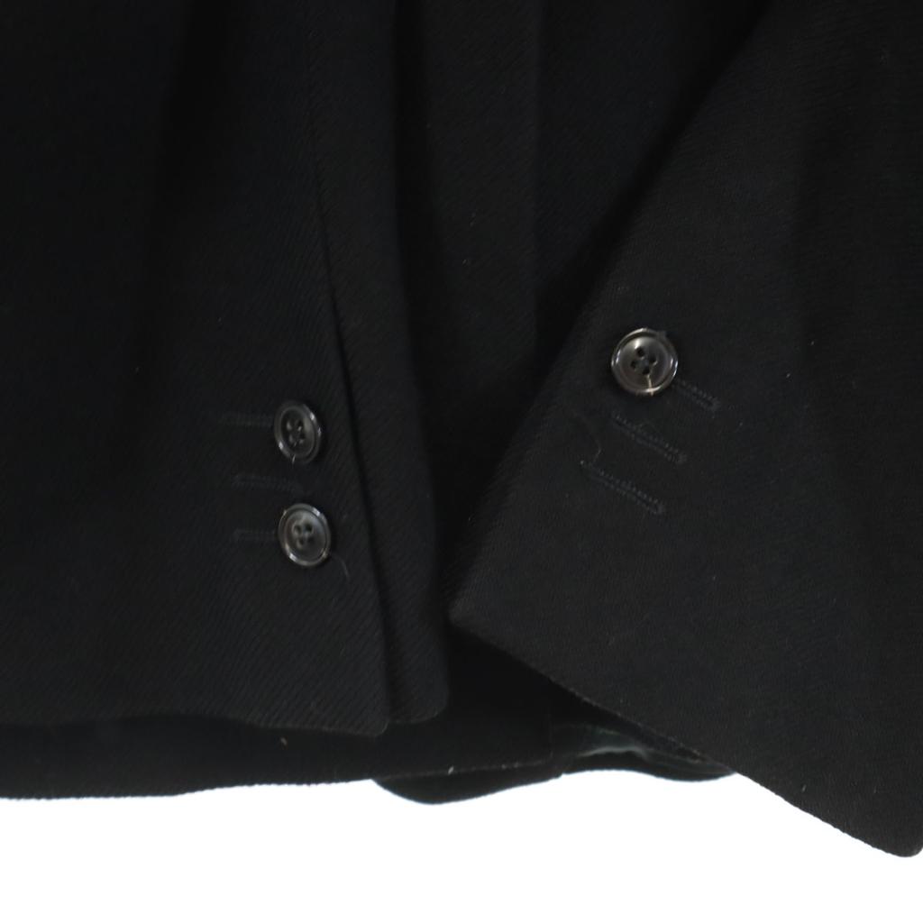 Emporio Armani Made In Italy Wool Jacket 56 Black Biggs Men's Used