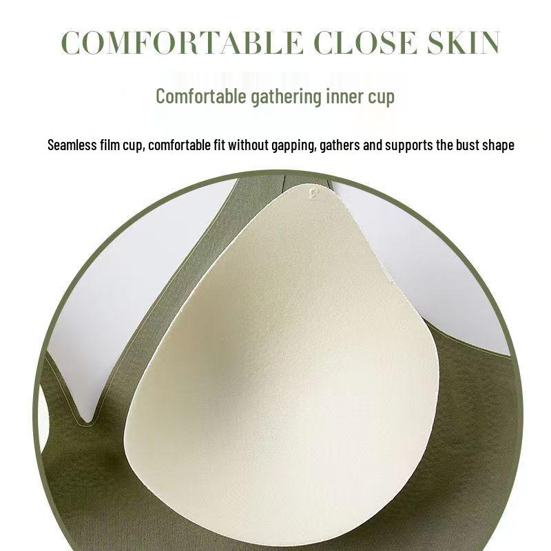 Reggiseno a Fascia in Lattice Gelatina Senza Cuciture: Senza fili, Leggero, Sollevamento regolabile per donna