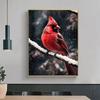 5d DIY Diamond Painting Cross Stitch Animal Cardinals Diamond Embroidery Mosaic Full Round Drill Home Decor