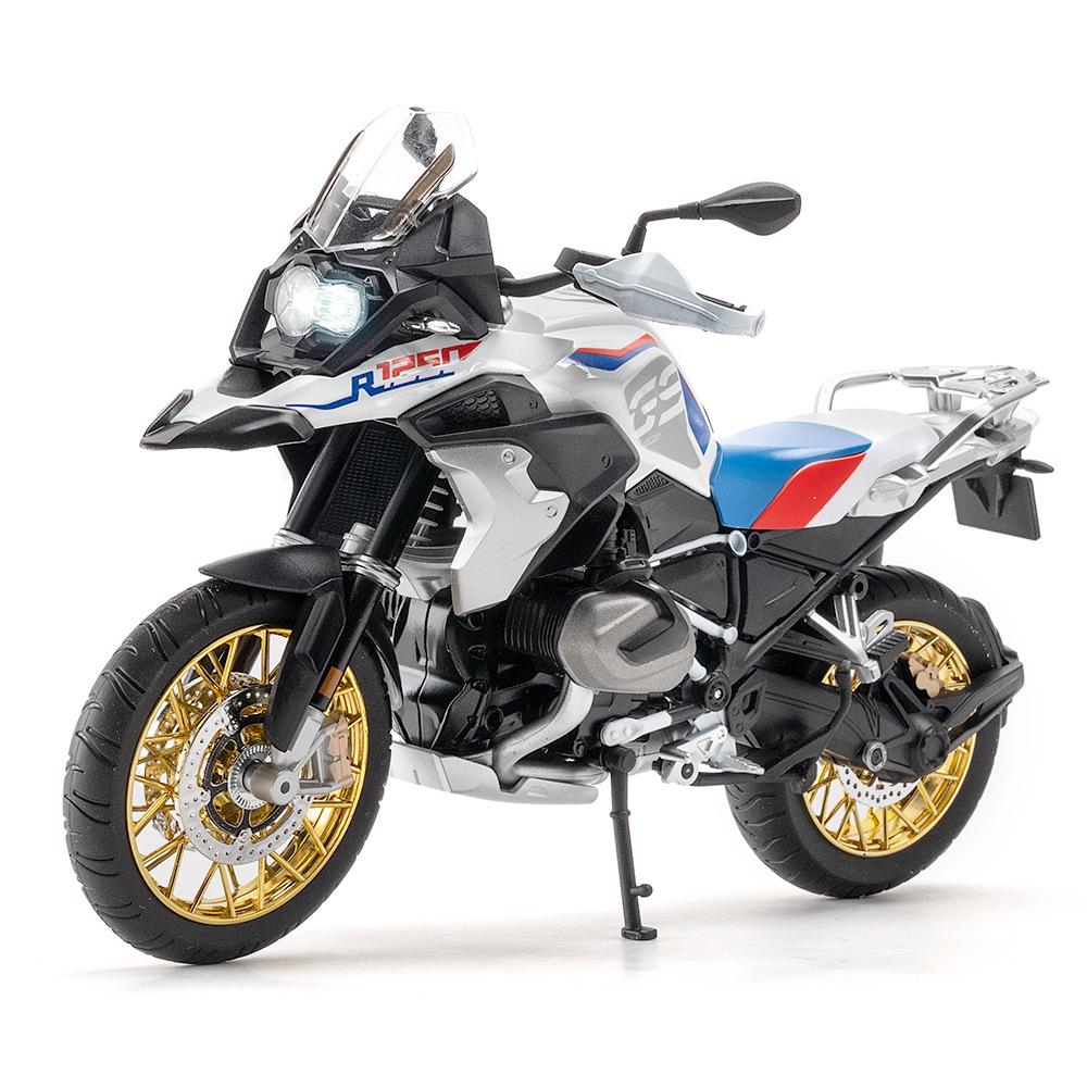 Boxed Water Bird R1250 GS Alloy Motorcycle Model Collection: Simulation 1-9.