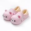 2025 Rilakkuma Cotton Slippers: Warm Winter Closed-Toe Little Bear Design for Girls