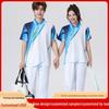 Unisex Quick-Dry Sports Set: Lapel Polo Short Sleeve for Badminton & Hiking Teams