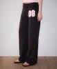 ROSEFRANTZ Patchwork Bootcut Sweatpants [Charcoal]