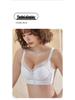 Women's Lace Push-Up Wireless Bra: Medium Thick, Anti-Sagging, Adjustable Support