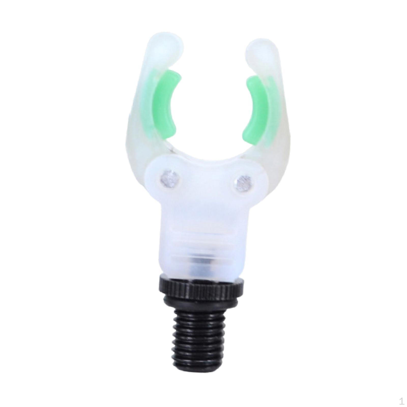 

Fishing Rod Holder Head Mount for Rods, Universal Handle Holder, Non-slip, Luminous, Made of зелений