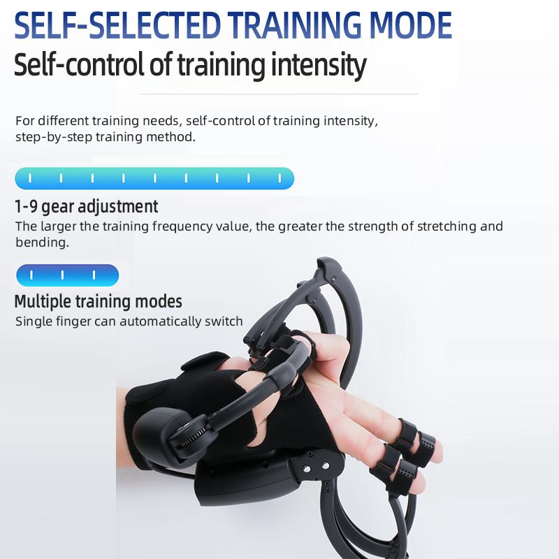 Intelligent Exoskeleton Rehabilitation Robot Gloves Equipment Hand Function Rehabilitation Training Massage Device Stroke Hemiplegia