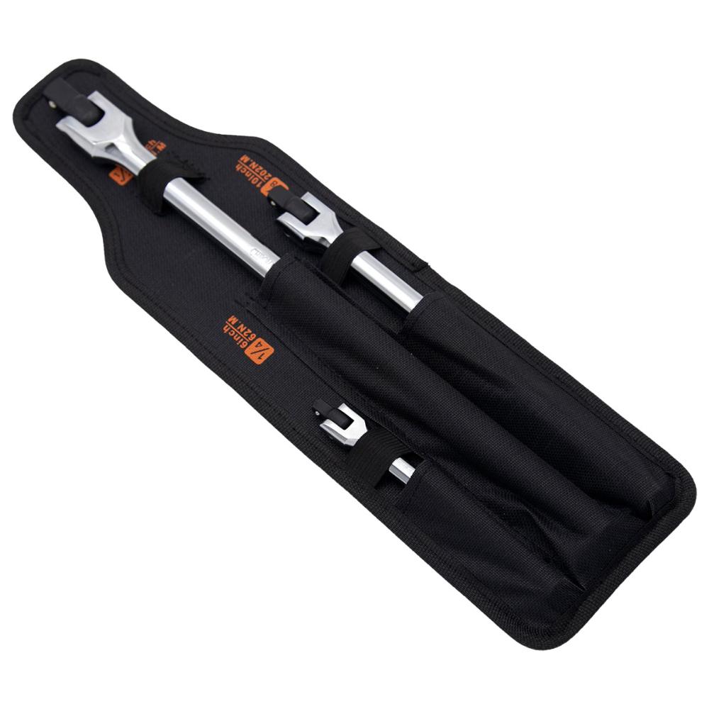 F Steering Handle Socket Wrench Set 1/4" 3/8" 1/2" Torque Wrench Long Strong Force Steering Handle Workshop Repair Tool