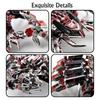 Microworld 3D Metall Tier Puzzle Red Devils Skorpion Modellbausätze DIY Desktop Dekoration Jigsaw Spielzeug Geburtstagsgeschenke Für Erwachsene