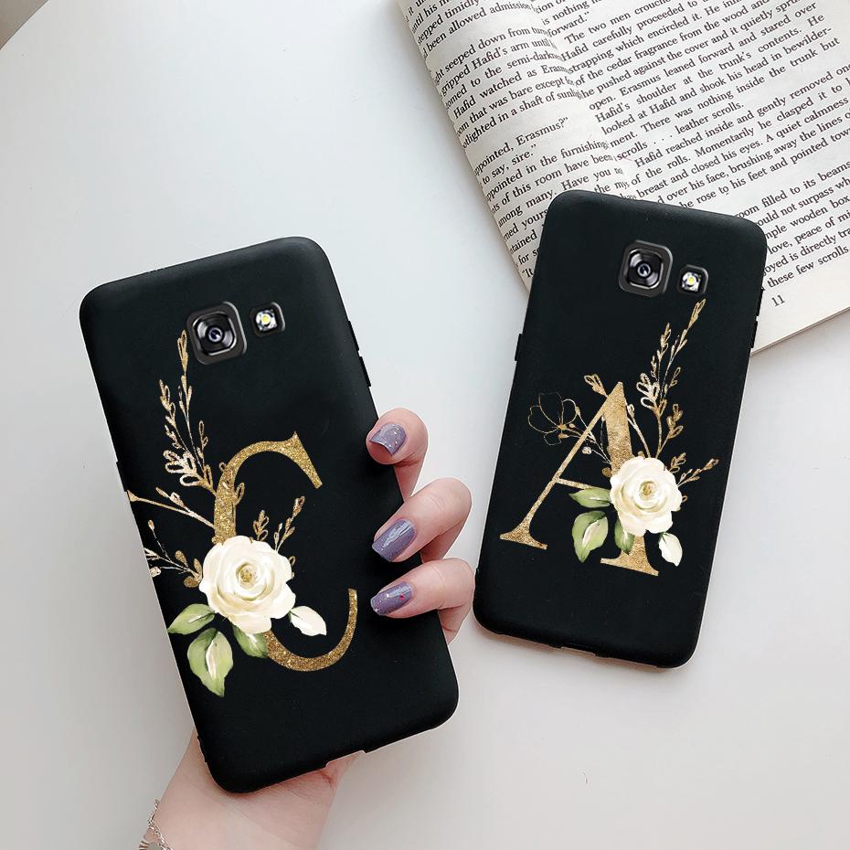 For Samsung A5 2016 2017 Case Soft Letters Back Cover Silicone Phone Case for Samsung Galaxy A 5 A5 2016 2017 A510F A520F Case