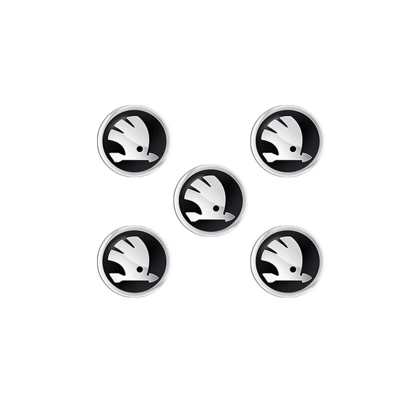 

Car Sticker 11mm 14mm Car Key Emblem Sticker Auto Control Key Logo Decal For Skoda Octavia Fabia Rapid Yeti Superb A5 A7 VRS VII 11mm