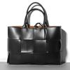 Genuine Leather Bag 2026 Autumn/Winter New Woven Tote Bag Cowhide  European and American Foreign Trade Bags Checker Handbag Leather