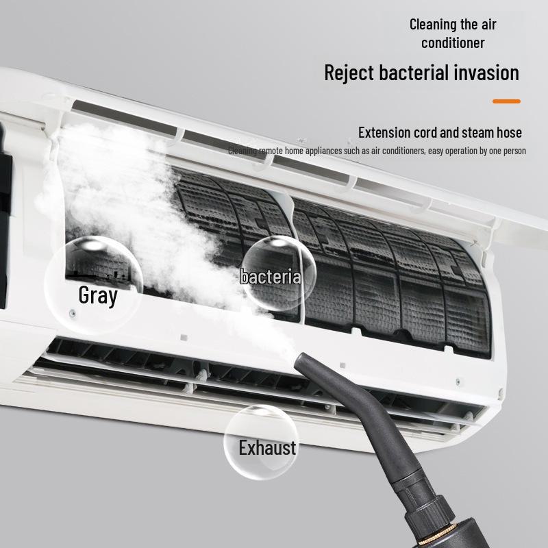 High-Pressure Steam Cleaner for HVAC, Kitchen Grease, and High-Temperature Disinfection