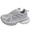 Sneakers platform 2025 couples summer new comfortable dad shoes color matching casual breathable height increasing running shoes