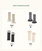 2025 Winter Tongbei Girls' Fleece-Lined Solid Leggings - Thick, Fashionable, and Warm