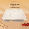 WanDaxia Biodegradable 4-Compartment Takeout Meal Box