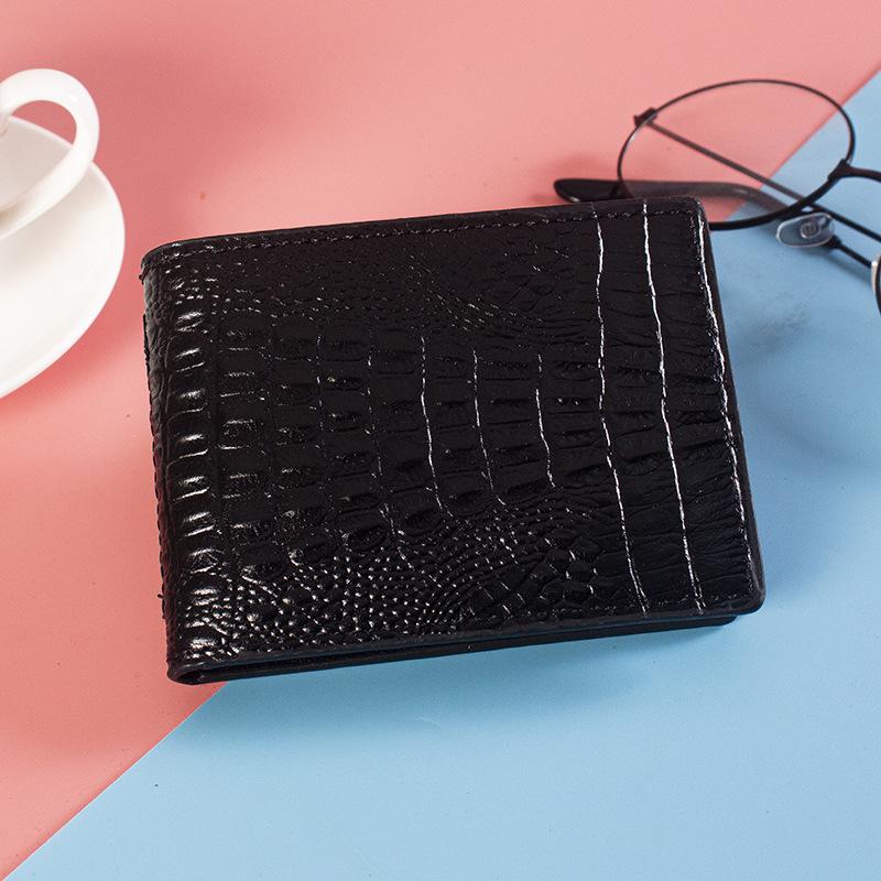 Мужской держатель кредитной лицензии с крокодиловым узором — фото 5