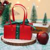 Paper Christmas Gifts Bag Bowknot Gifts Wrap Handbag Creative Christmas Candy Gift Box Children
