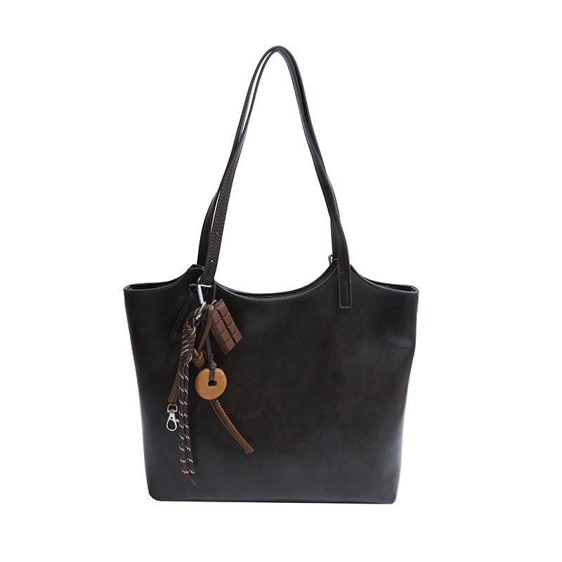 Bag Women's Large-capacity New Fashion Versatile Casual Shoulder Shopping Bag Commuter Tote Bag