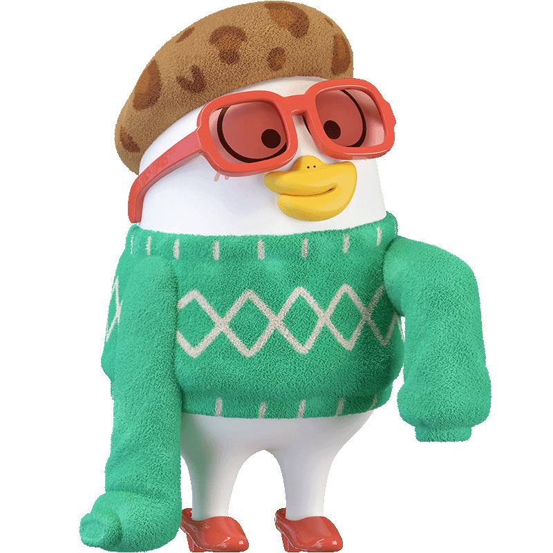 New POP MART Duckyo Never Grows Up Collection Figure Blind Box Single Box/Whole Set 12 Pcs PPMT-2508-0091