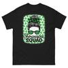 Shenanigans Squad St. Patrick's Day Dam Tjejer Messy Bun T-shirt