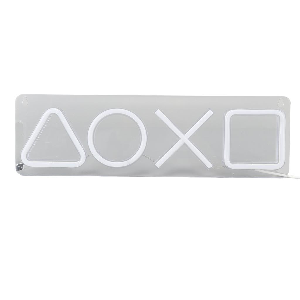 Neon Sign LED Sign Light Game Shaped Neon Sign Game Room Decor Bedroom Wall Gaming Wall Decoration