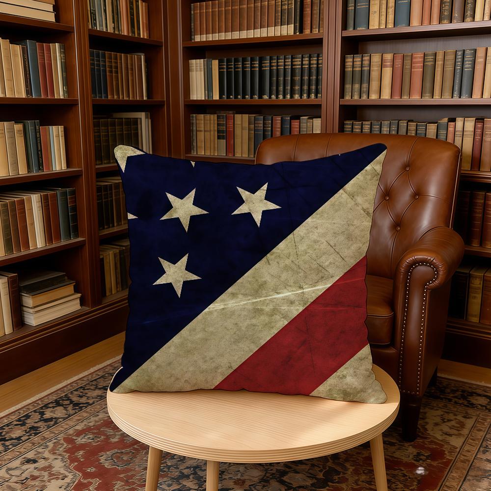

cushion cover Home Office Themed Patriotic Birthday Anniversary AAmerican Gifts Soft Skin Friendly Cushion Cover 30x30cm 12x12in