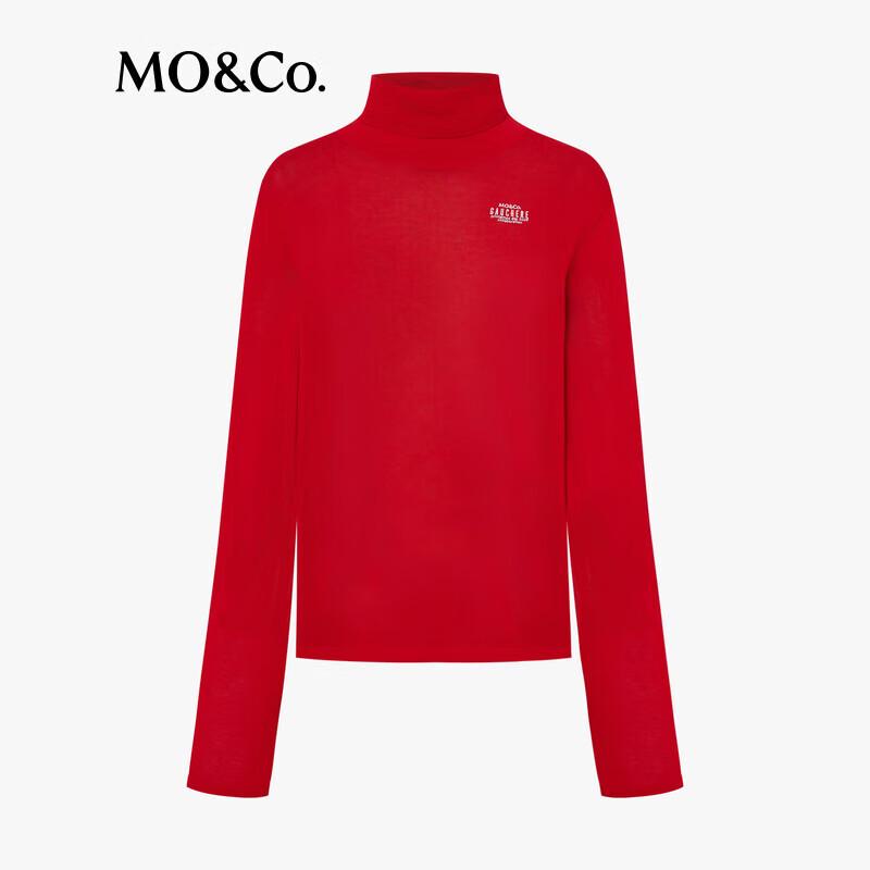 MO&Co. GAUCHERE Kollaboration Leichter Rollkragenpullover