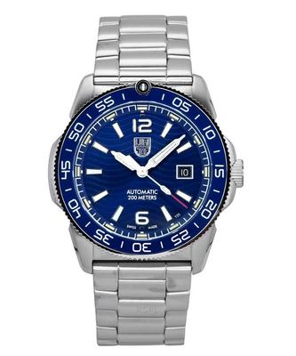 Pacific Diver Edelstahl blaues Zifferblatt Automatik XS.3104 200M Herrenuhr
