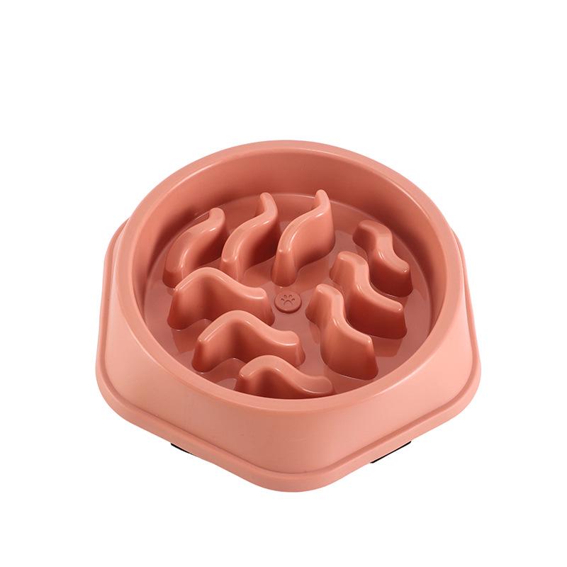 Non-Slip Slow Feeder Bowl for Small & Medium Dogs and Cats