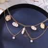 Summer Beach Shell Conch Necklace for Women Girls Pearl Choker Necklaces Bohemia Jewelry Gifts