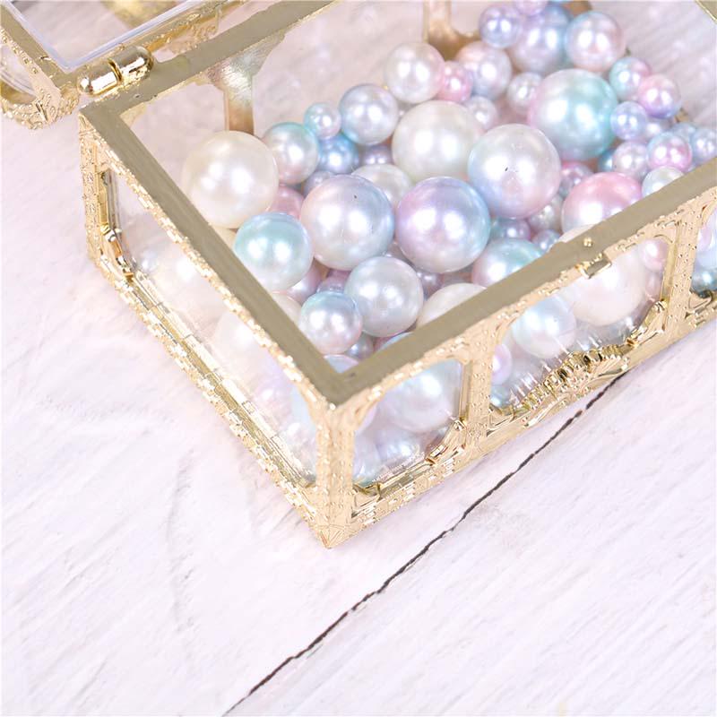 Gold Candy Box Case Chocolate Gift Birthday Party Wedding Decoration
