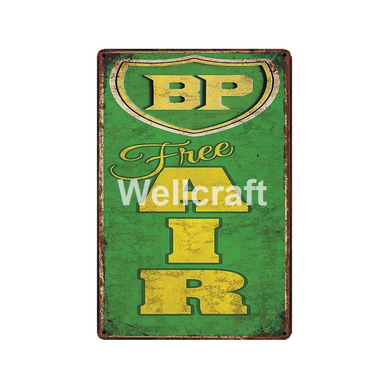 [ WellCraft ] Castrol GOLDEN FLEECE BP AMPOL Metal Signs Poster Vintage Painting Motor Oil Custom Decor LT-2025