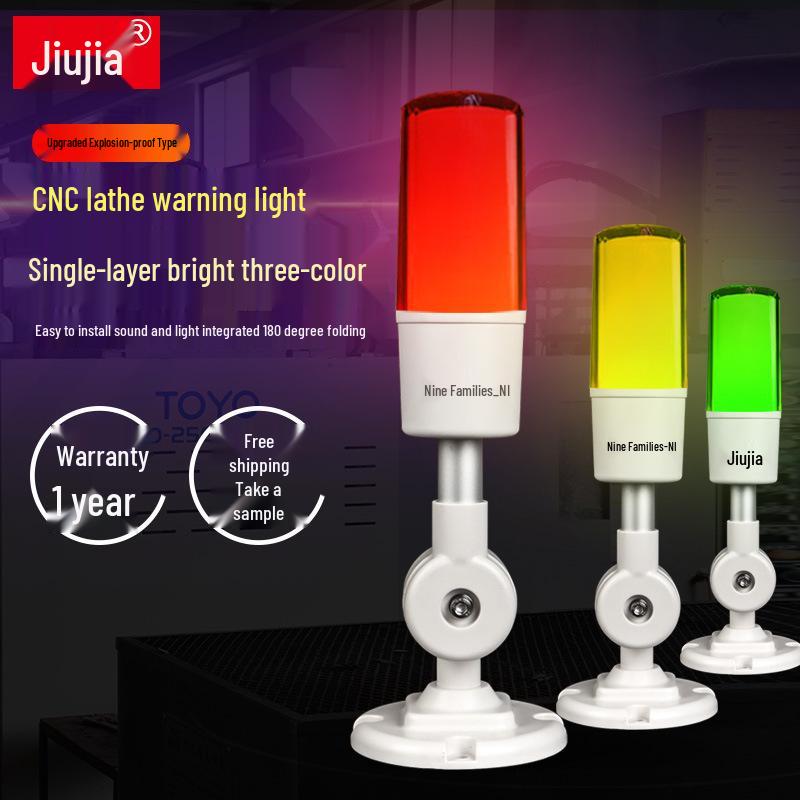 9W 24V LED Gooseneck CNC Lathe Milling Machine Lamp with Magnetic Base