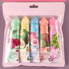 5pcs/box Christmas Gift Ice Cream Hand Cream Set 30g Fruit Fragrance Moisturizing Hydration