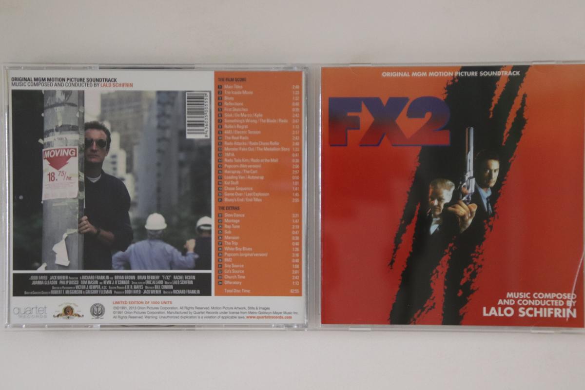 

CD OST, LALO SCHIFRIN - Fx2 SCE071 QUARTET 2013 Spain Soundtracks & Musicals Used