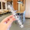10pcs Children Weaving Headwear Women Girls Headdress Flower Hairpin Crystal Diamond Hair Clip Simple Snap Clip Hair Accessory