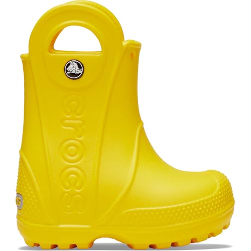Crocs Handle It Rain Boots, Kids, Yellow, 19cm