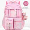 Trendy Ultra-Lightweight Backpack for Girls—Spine-Protecting, Load-Reducing, Large-Capacity for Grades 1-6