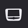 For Chevrolet Malibu 16-21 Silver Steel Car Middle Console Navigation Panel Trim
