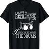 Cute Drummer Bear Drum Set Drumming T-Shirt