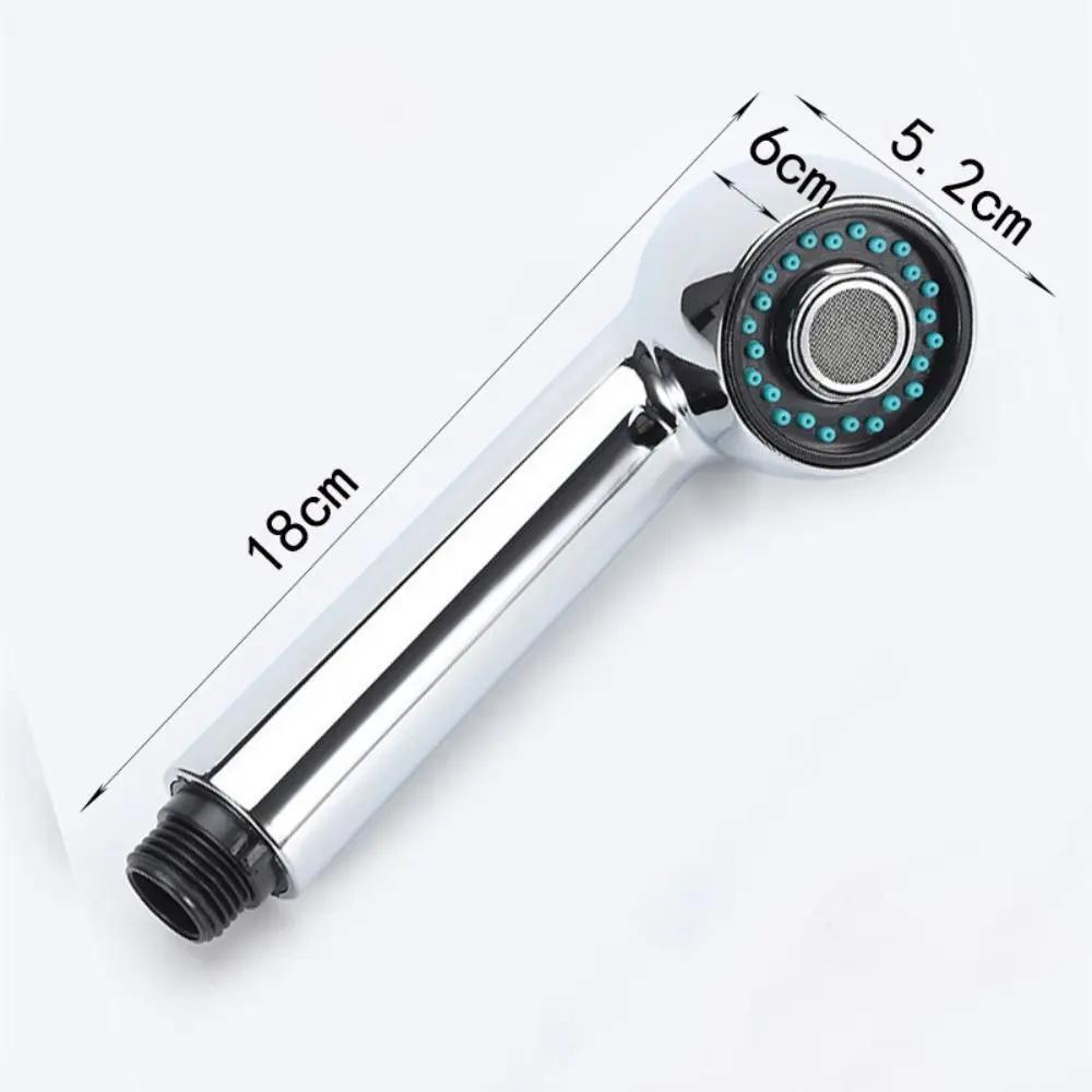 Durable G1/2 " Kitchen Pull-out Faucet Splash-proof Silicone Joint Handheld Spray Head Replaceable ABS Sprinkler Head Bathroom