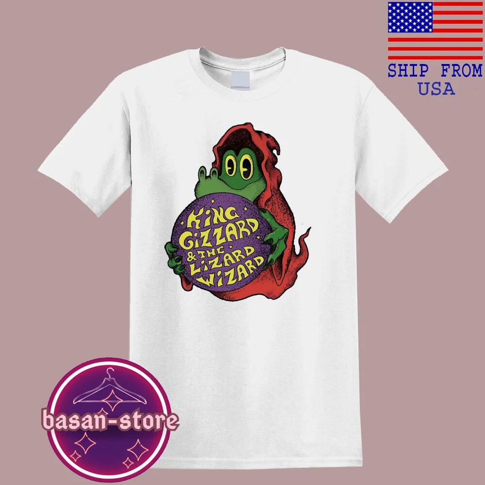 

King Gizzard And The Lizard Wizard Мужская Белая Размер S-5XL XL