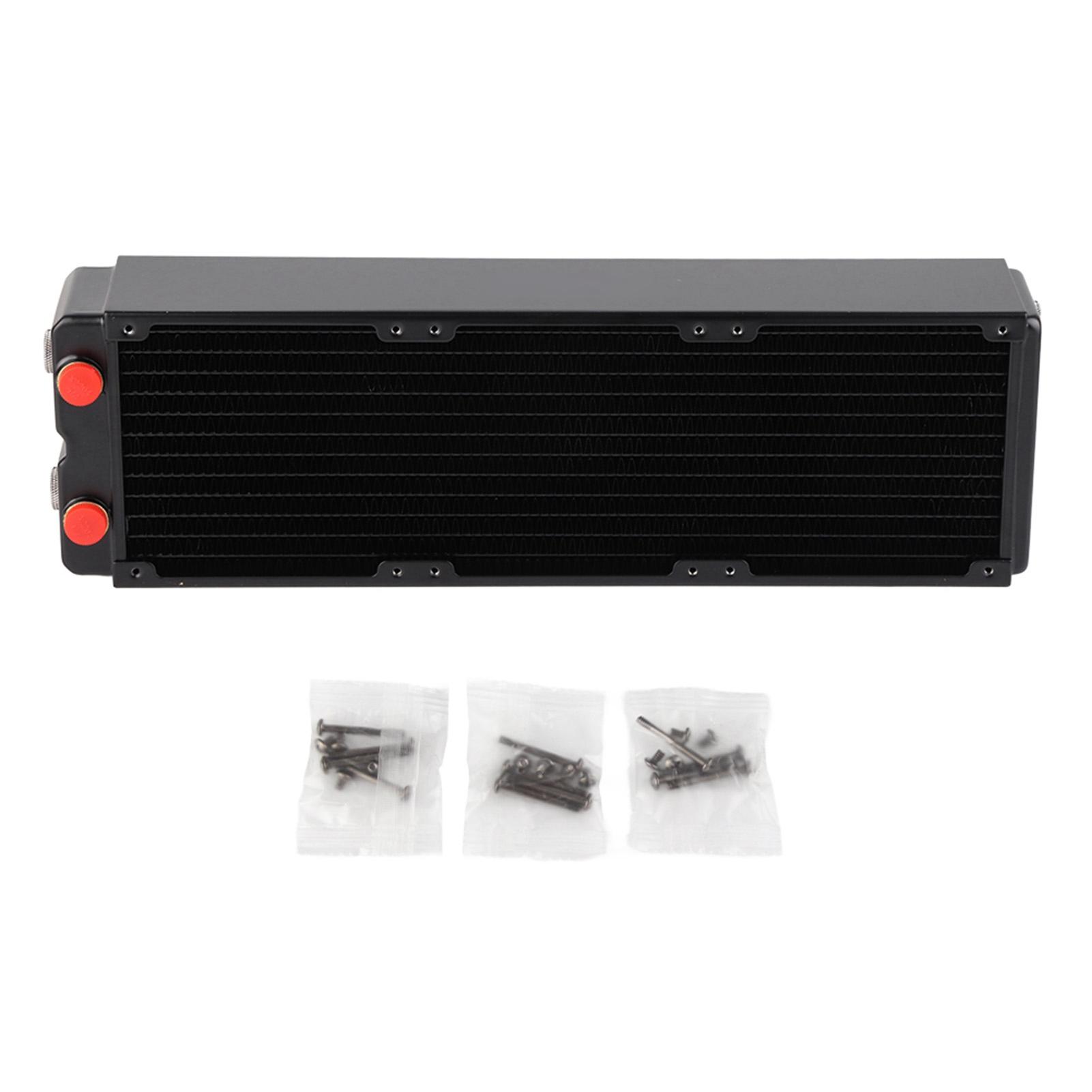 

Компьютерное водяное охлаждение 3-слойный 65-мм медный радиатор ЦП кулер для ПК Аксессуар