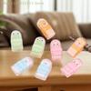 2Pcs/Set Roller Eraser Animal Shaped Eraser Clean Few Shavings Cute Cartoon Eraser